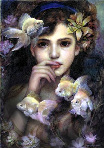 Annie Stegg oil painting